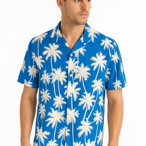 Cuban collar shirt
