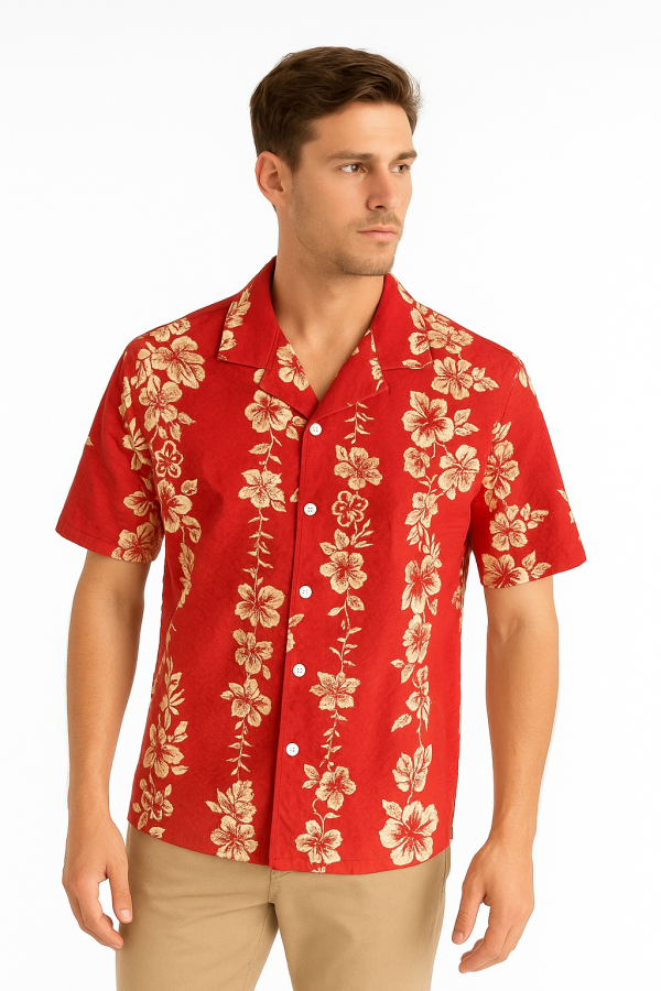 Cuban collar shirt