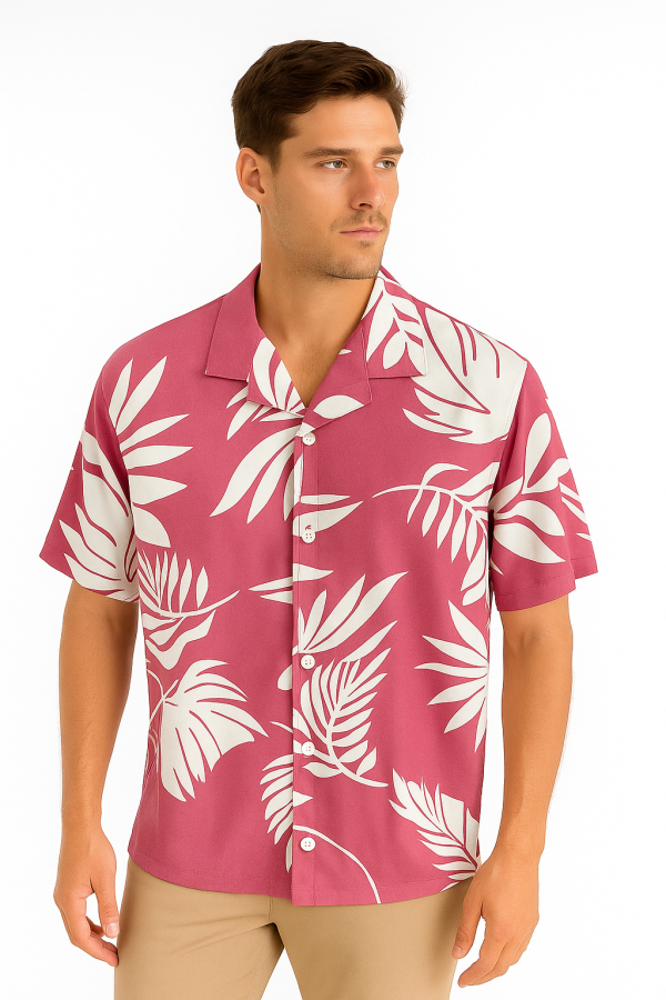 Cuban collar shirt