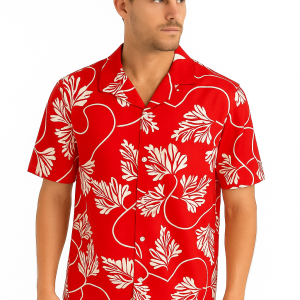 Cuban collar shirt