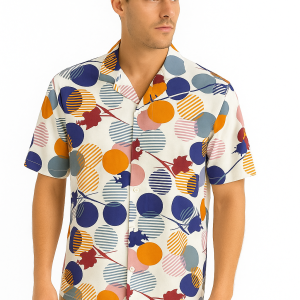 Cuban collar shirt