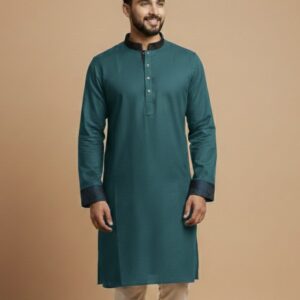 Premium Contrast Panjabi