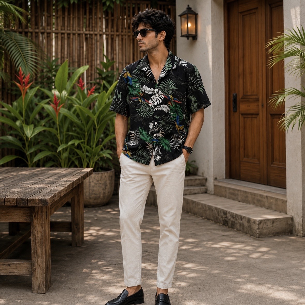 CUBAN COLLAR SHIRT - Image 2