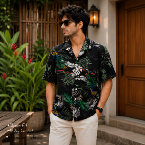 CUBAN COLLAR SHIRT