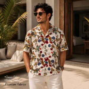 CUBAN COLLAR SHIRT