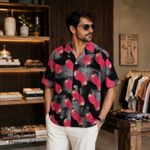 CUBAN COLLAR SHIRT