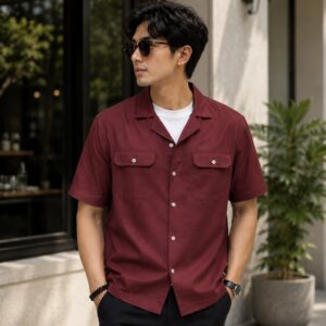 DOUBLE POCKET CUBAN SHIRT