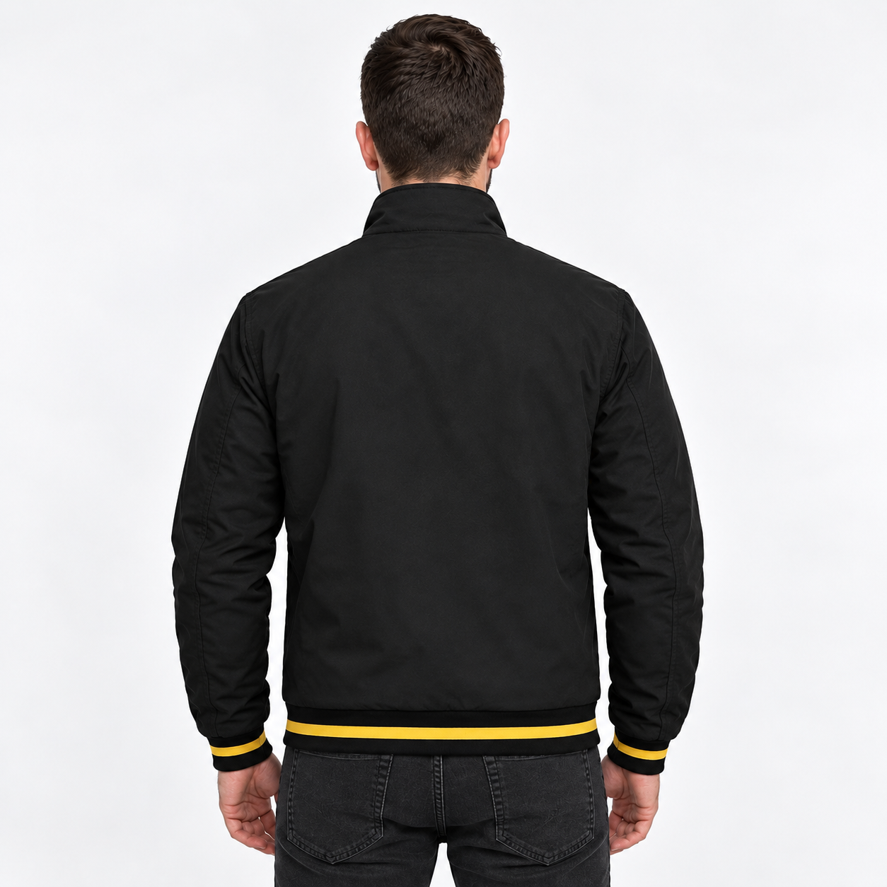 MEN’S EXCLUSIVE HIGH NECK JACKET - Image 3