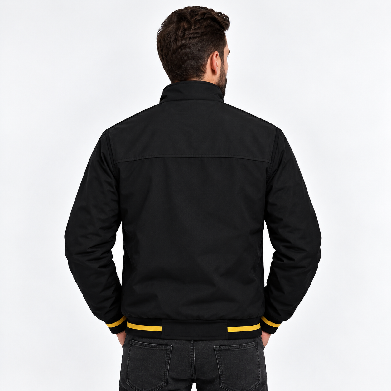 MEN’S EXCLUSIVE HIGH NECK JACKET - Image 3